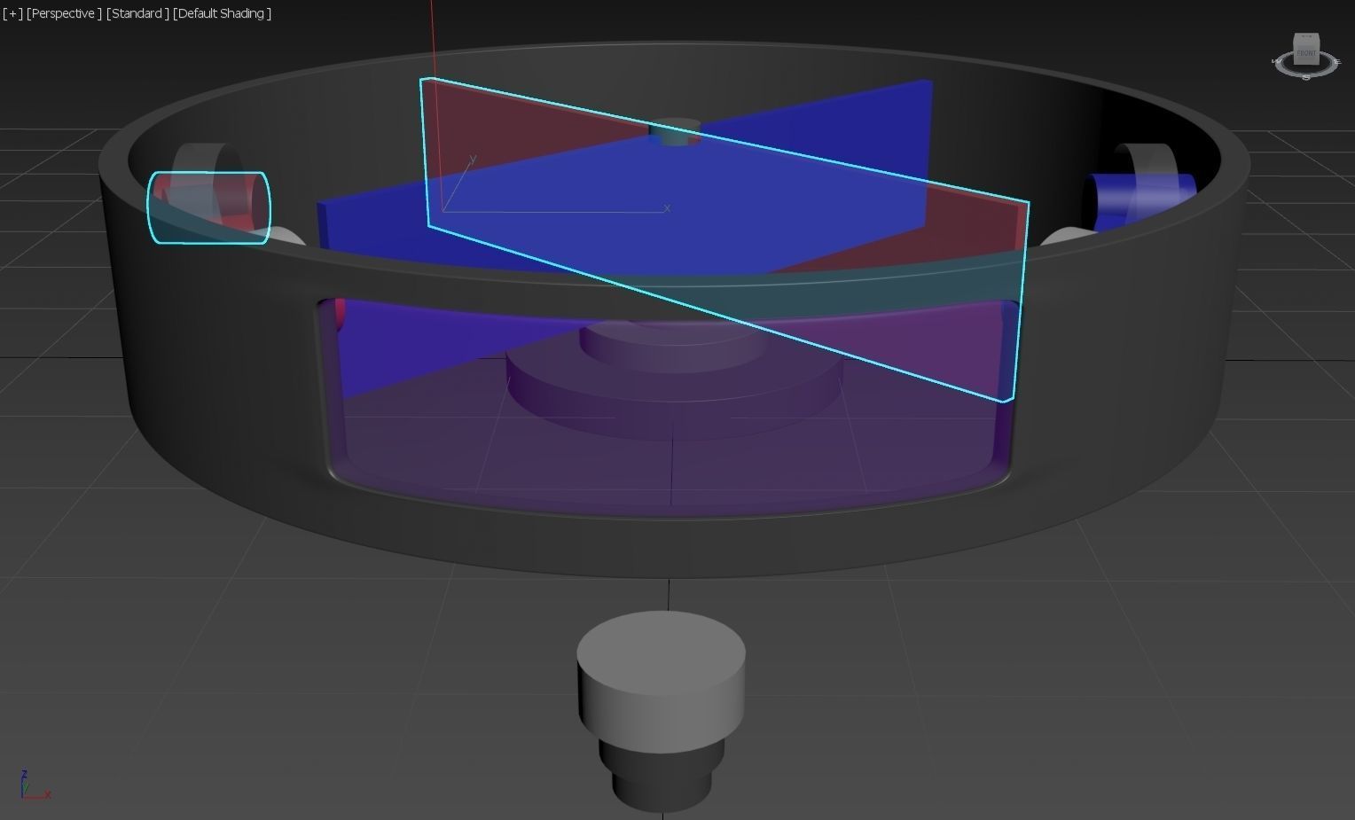 Stereoscopic 3D Display - Stereoscope - Concept 3D model_10