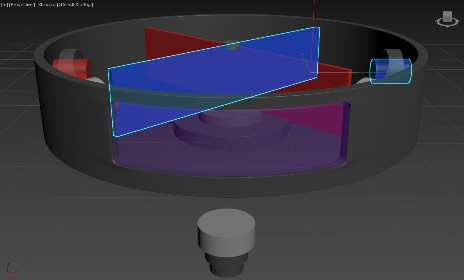 Stereoscopic 3D Display - Stereoscope - Concept 3D model_13