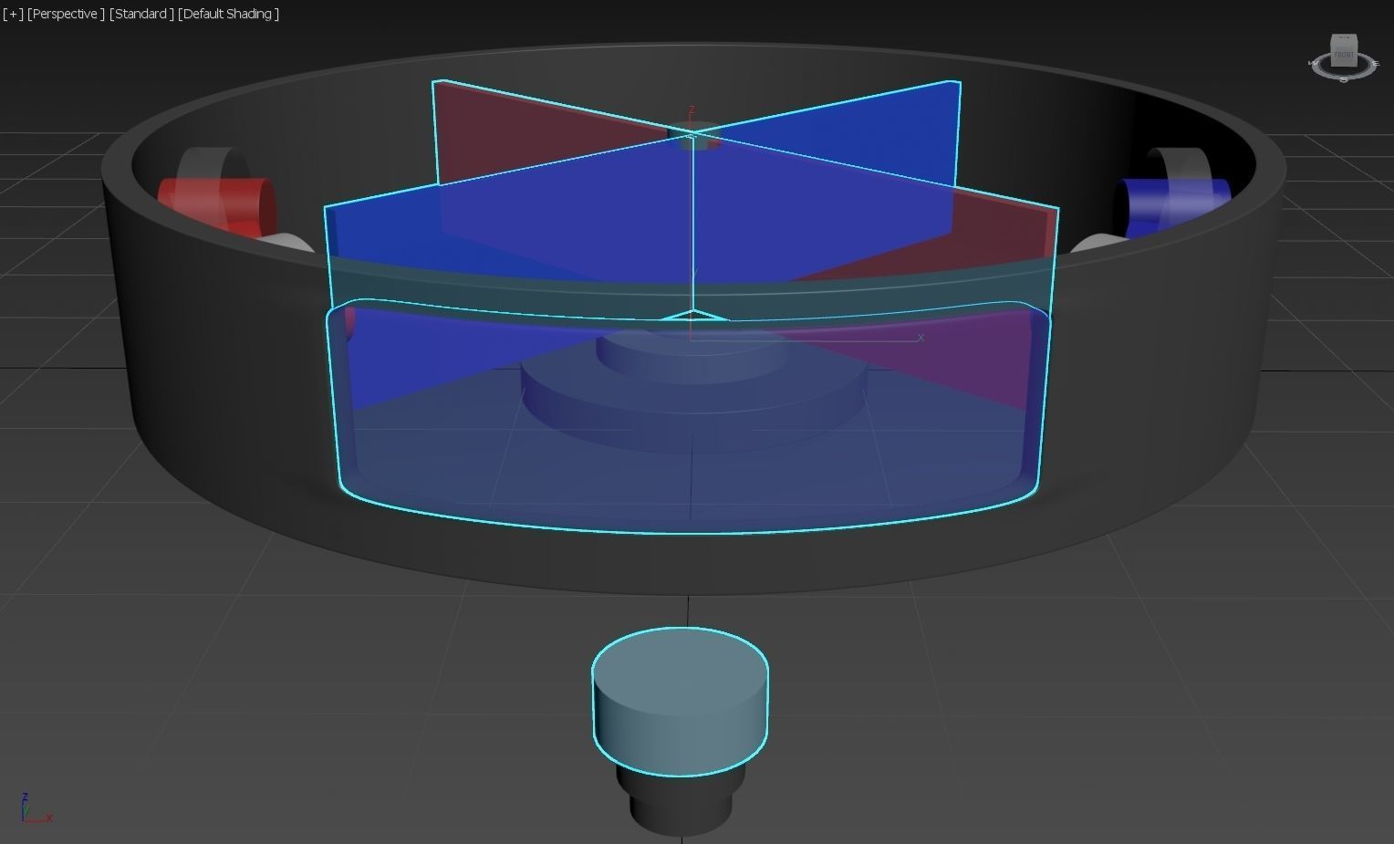 Stereoscopic 3D Display - Stereoscope - Concept 3D model_1
