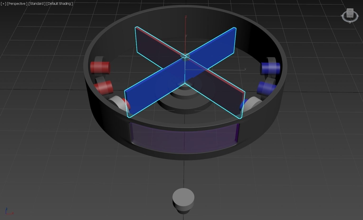 Stereoscopic 3D Display - Stereoscope - Concept 3D model_3