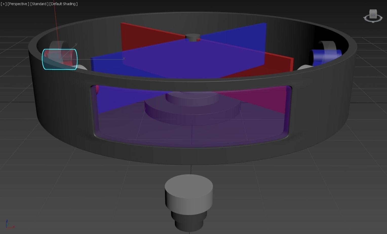 Stereoscopic 3D Display - Stereoscope - Concept 3D model_9
