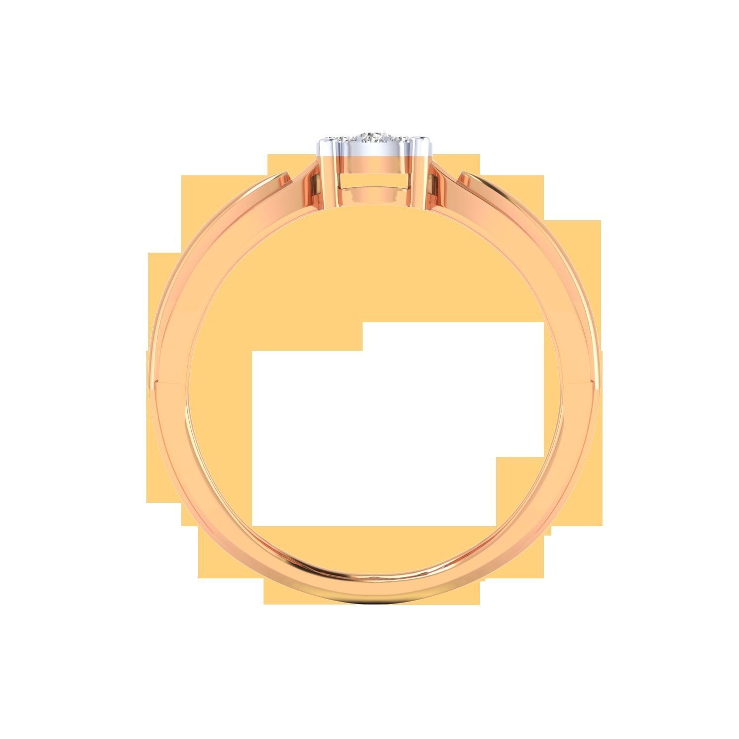 Women Wedding Engagement Ring STL OBJ FBX Renders Details 3D print model_21