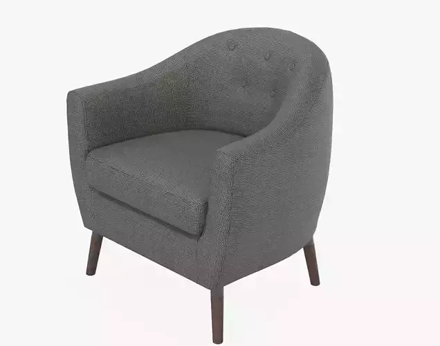 Homelegance Fabric Barrel Chair
