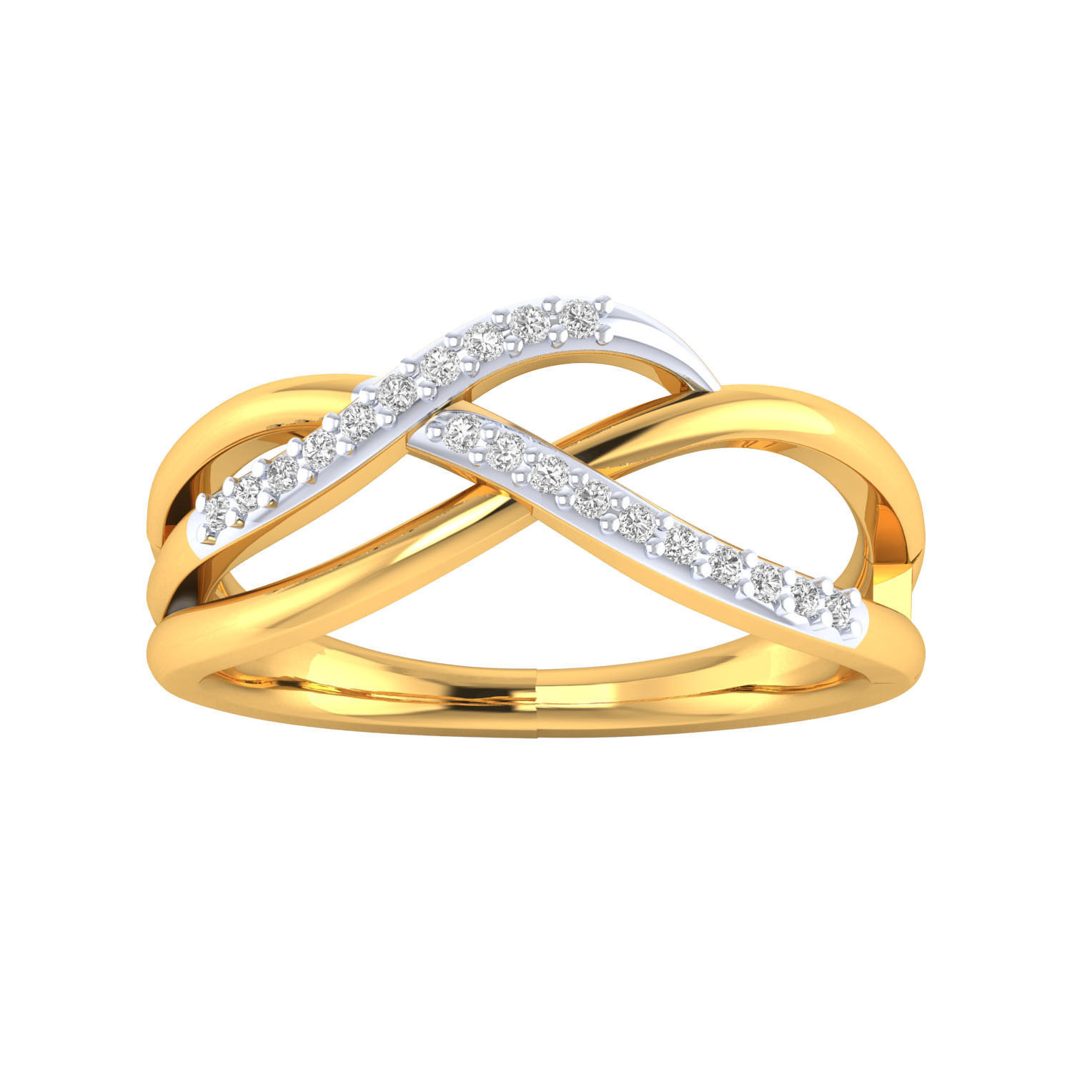Women Wedding Engagement Ring STL OBJ FBX Renders Details 3D print model_14
