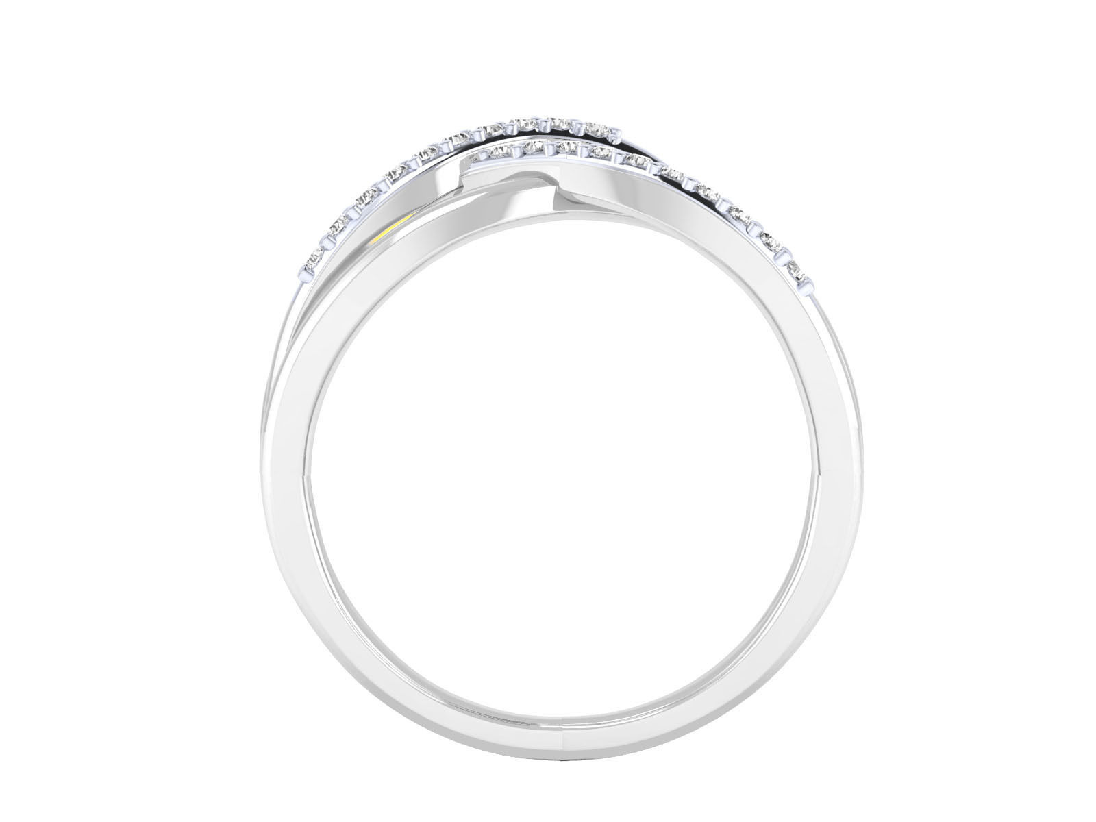 Women Wedding Engagement Ring STL OBJ FBX Renders Details 3D print model_20