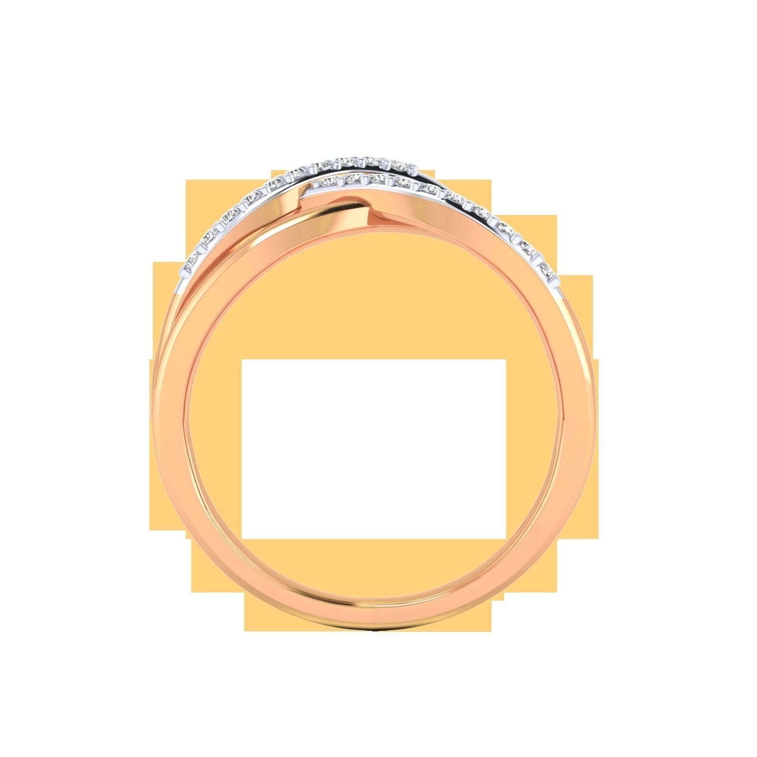 Women Wedding Engagement Ring STL OBJ FBX Renders Details 3D print model_19