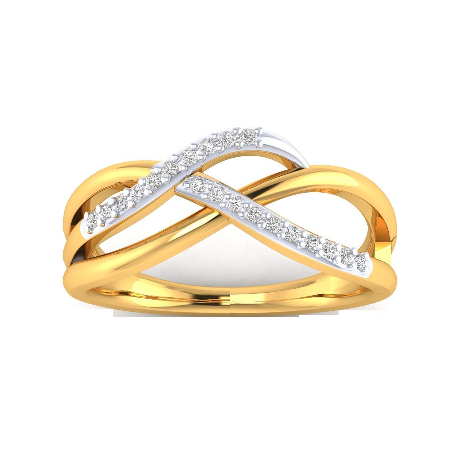 Women Wedding Engagement Ring STL OBJ FBX Renders Details 3D print model_15
