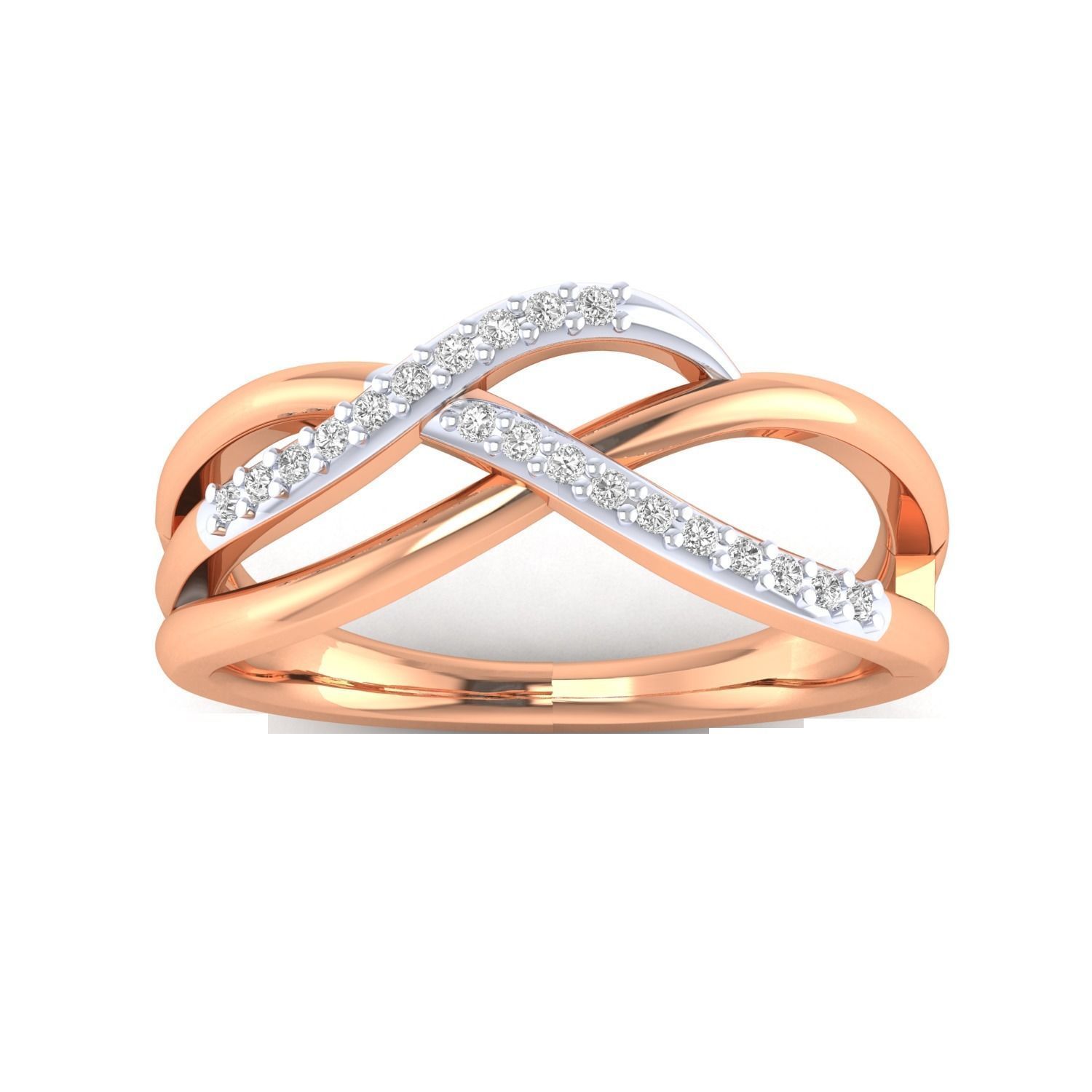 Women Wedding Engagement Ring STL OBJ FBX Renders Details 3D print model_13