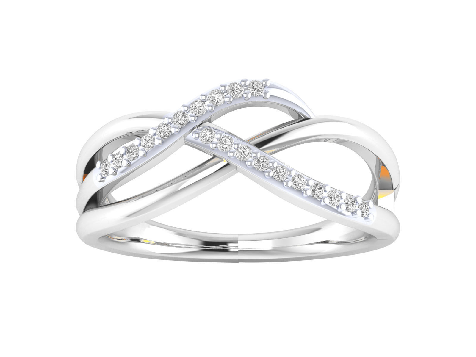 Women Wedding Engagement Ring STL OBJ FBX Renders Details 3D print model_16