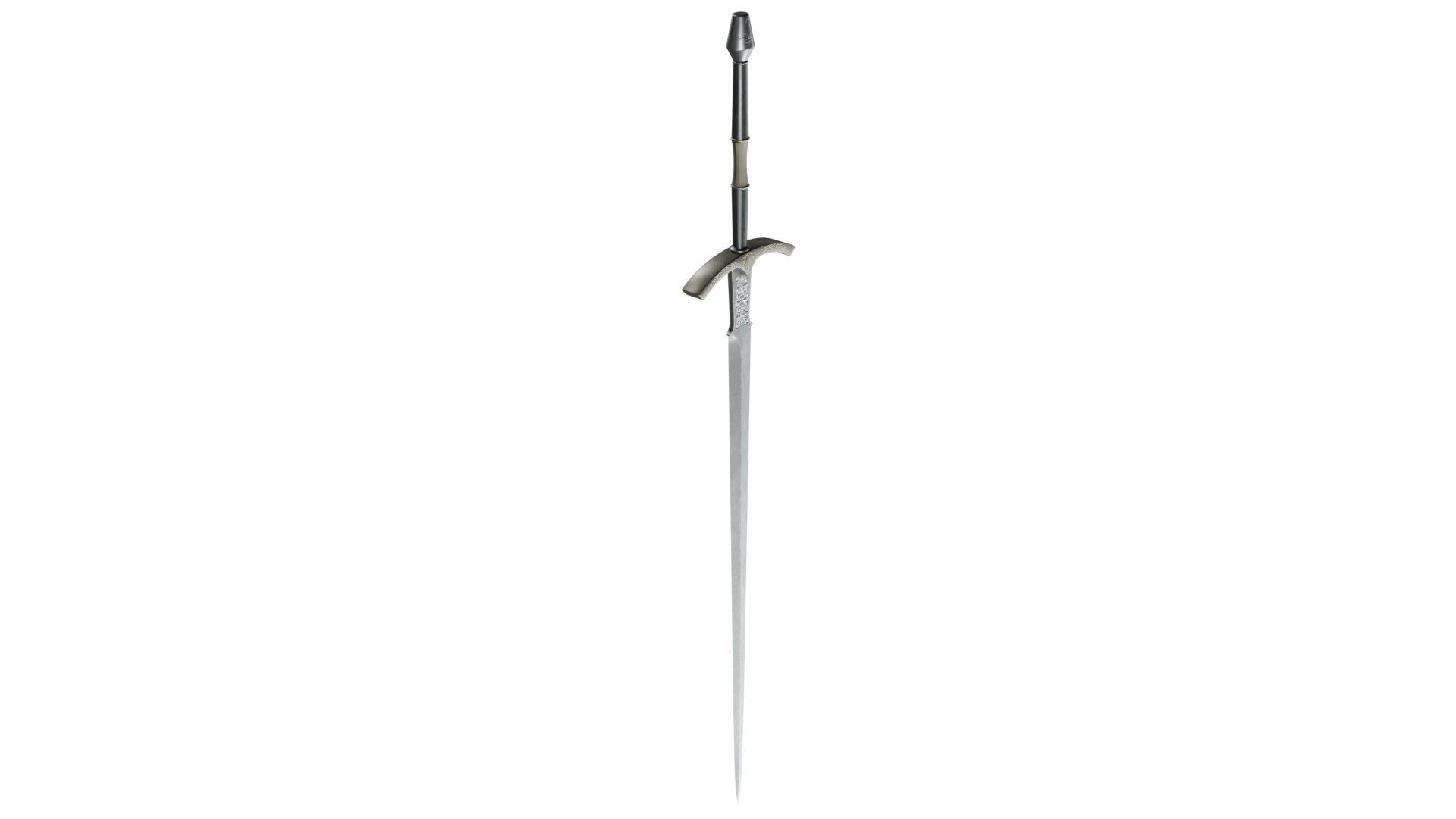 Bastard sword 3D model_3