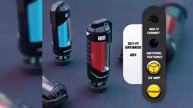 Sci-Fi Grenade 001