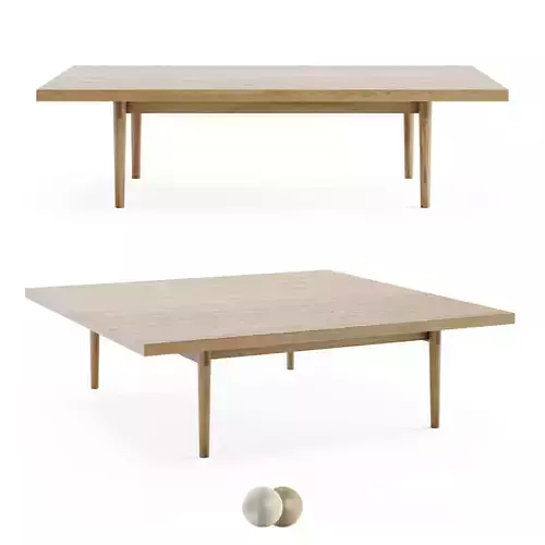 Bolia Coffee Table Berlin 3D model