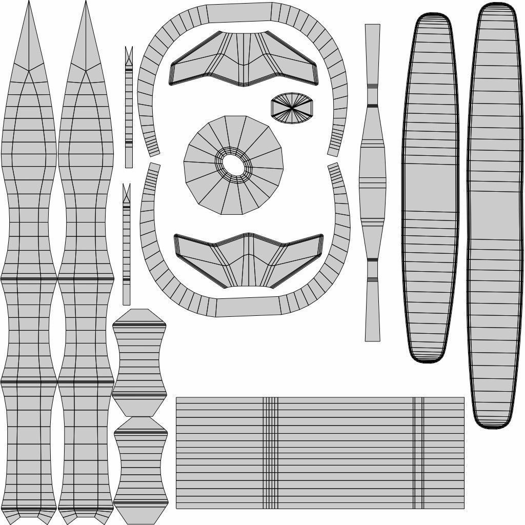Big sword 2 3D model_6