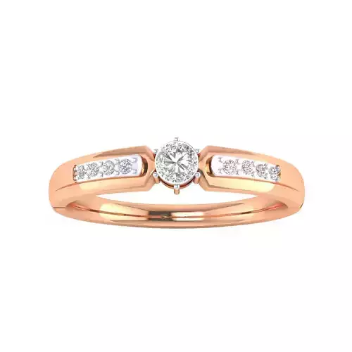 Women Band Ring STL OBJ FBX Renders Details 3D print model