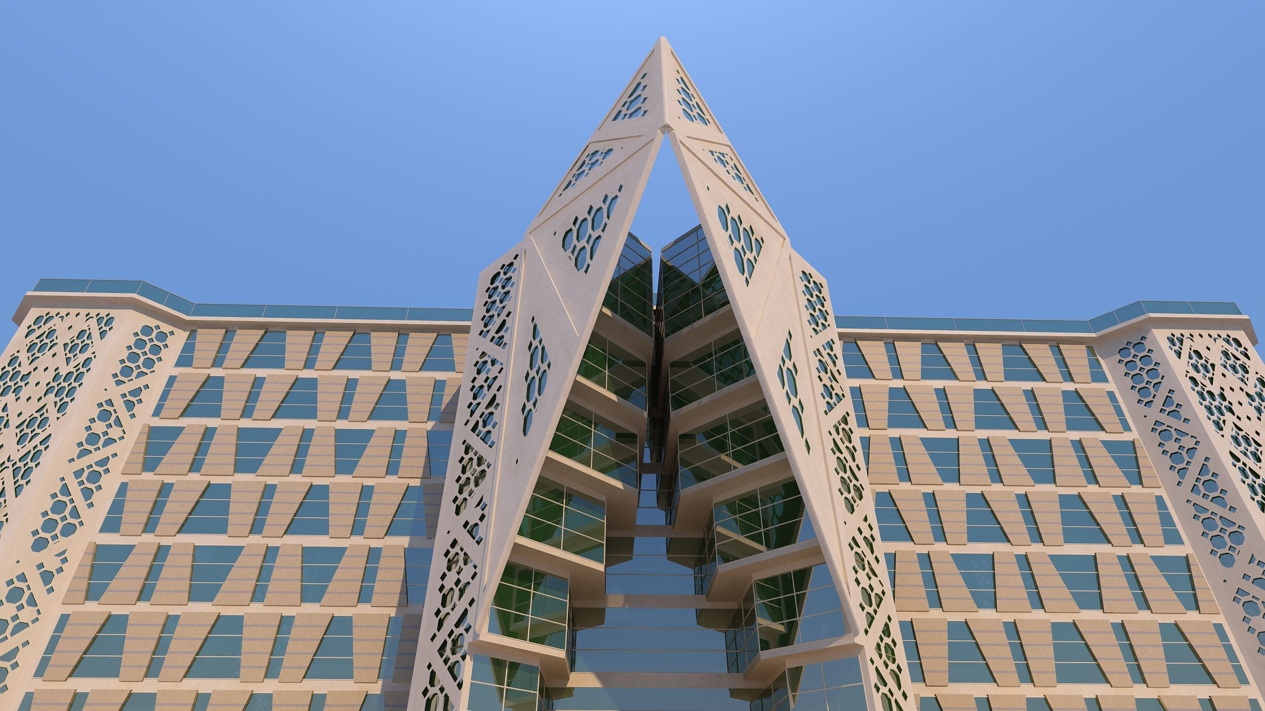 0153 - Courthouse Building 3D model_3