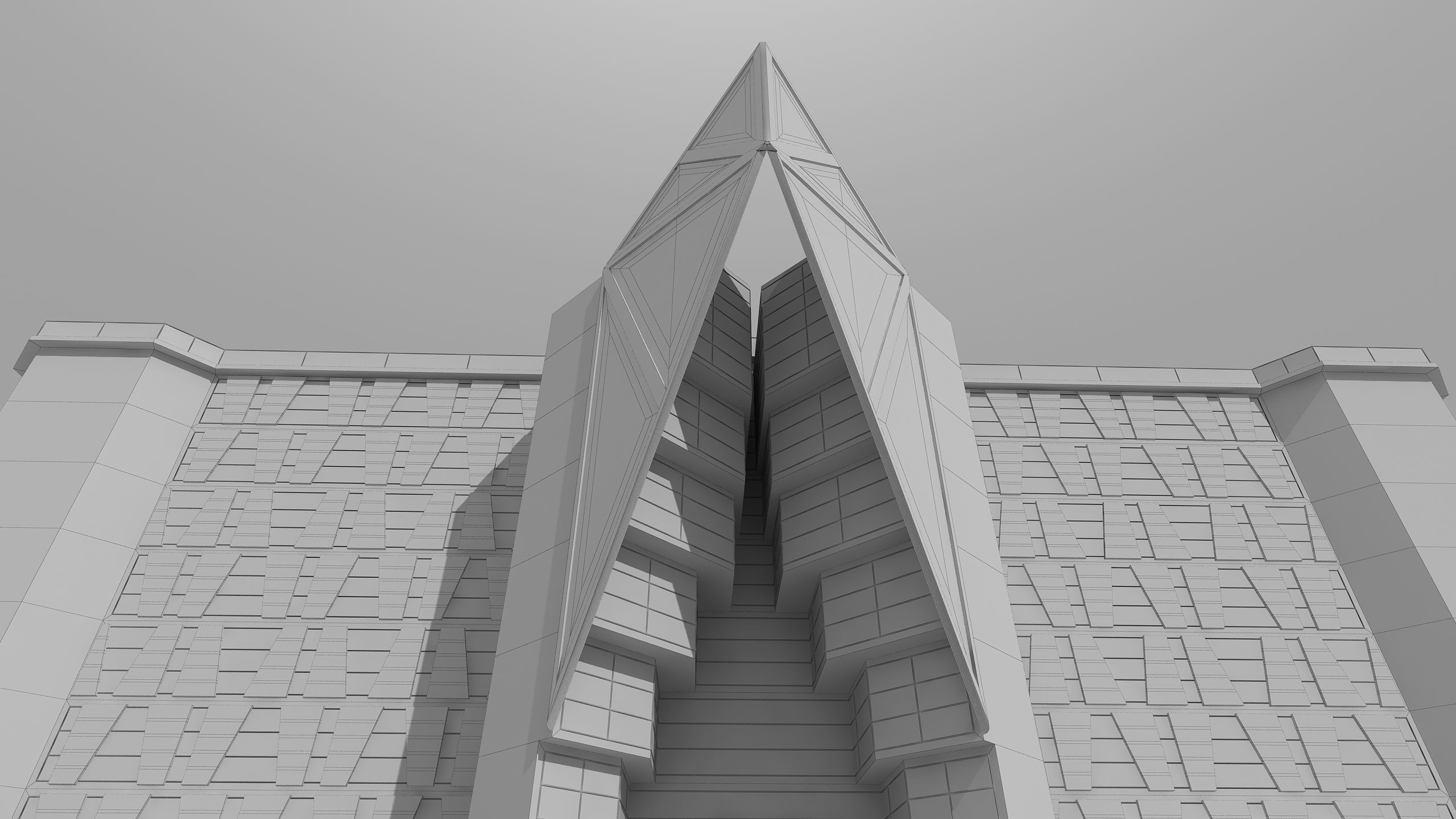 0153 - Courthouse Building 3D model_28