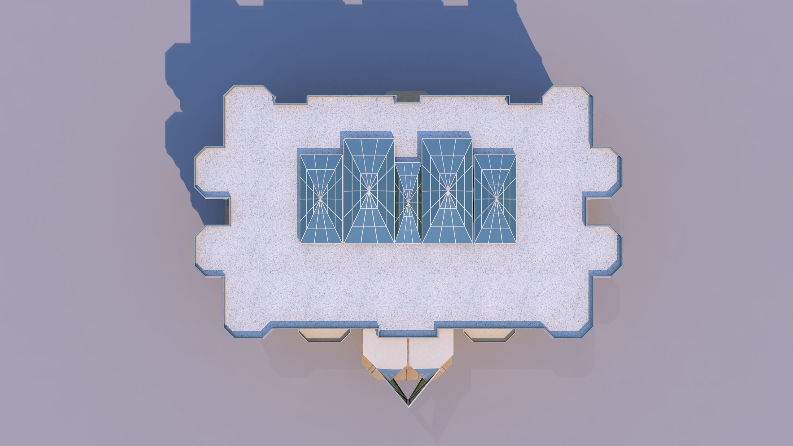 0153 - Courthouse Building 3D model_14