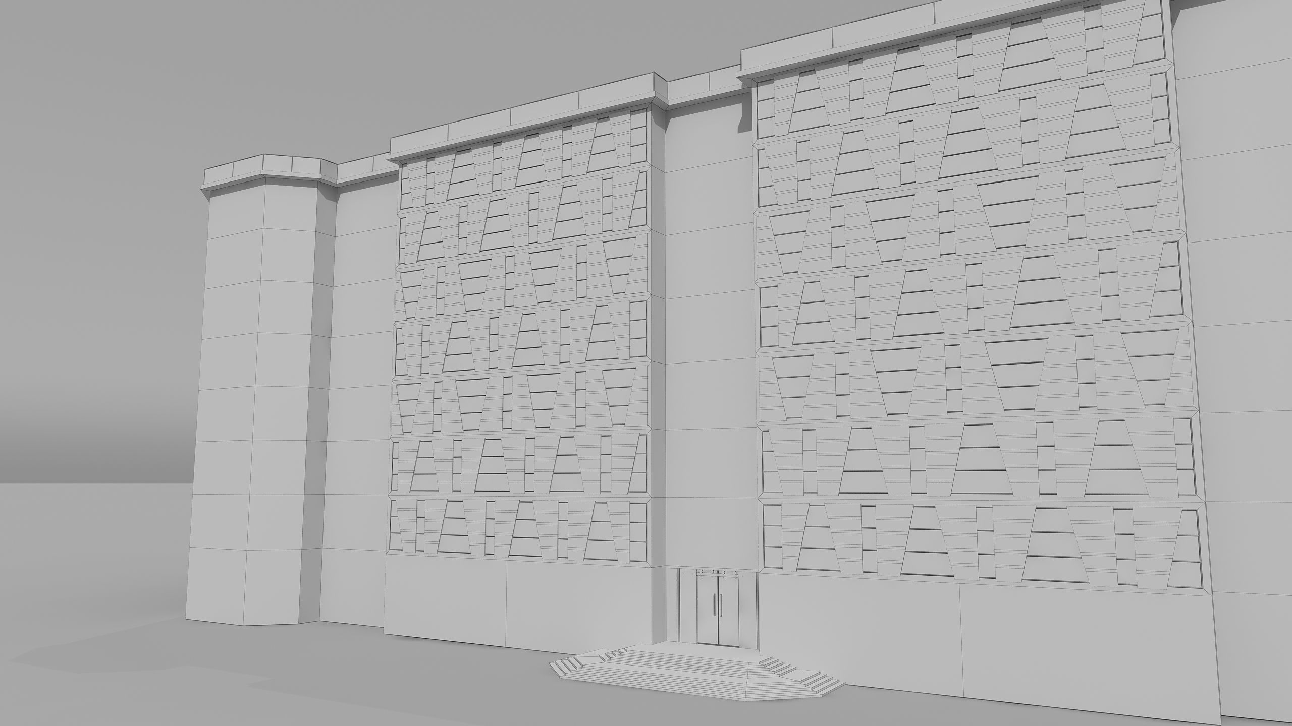 0153 - Courthouse Building 3D model_26