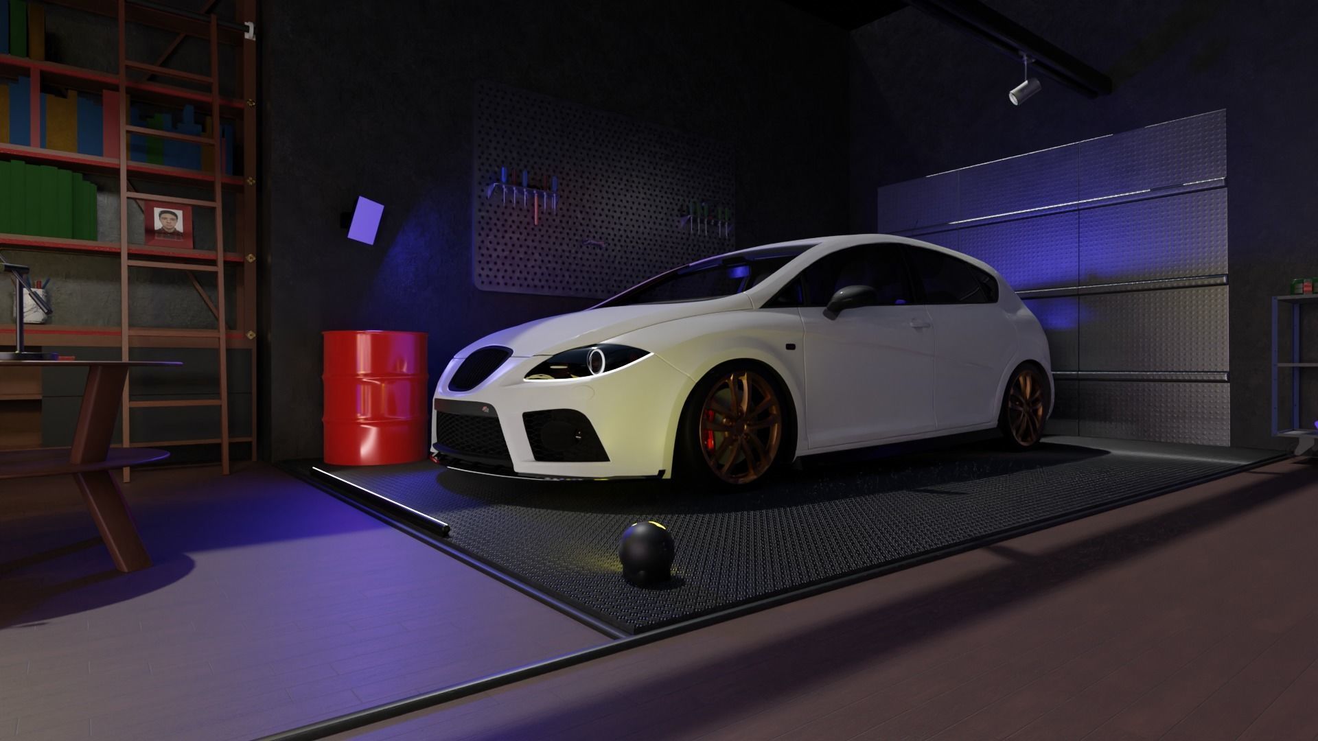 DREAM MAN CAVE - GAMING ROOM 3D model_3