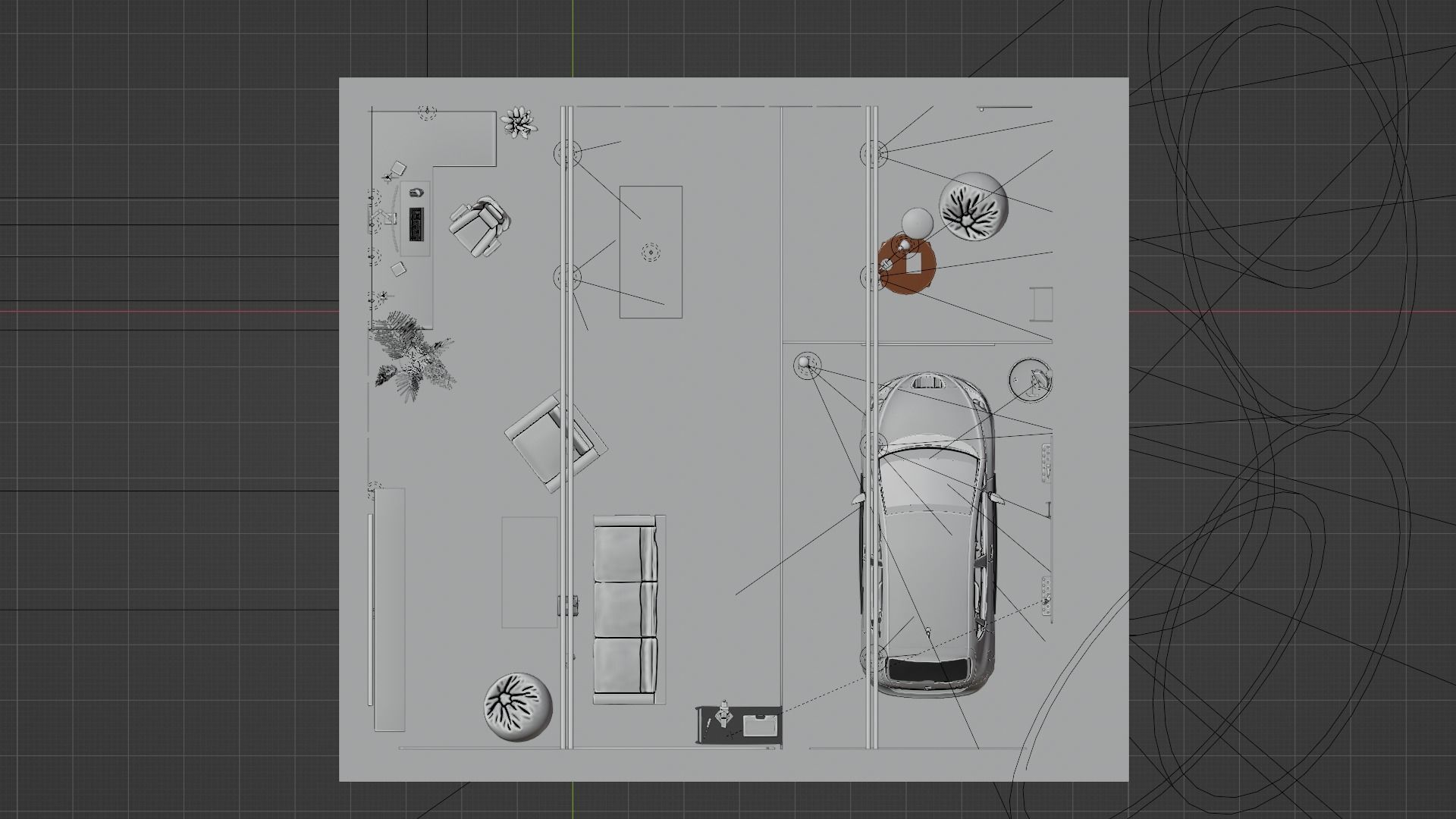 DREAM MAN CAVE - GAMING ROOM 3D model_5