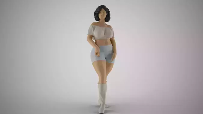 Coquet Girl 2 3D print model