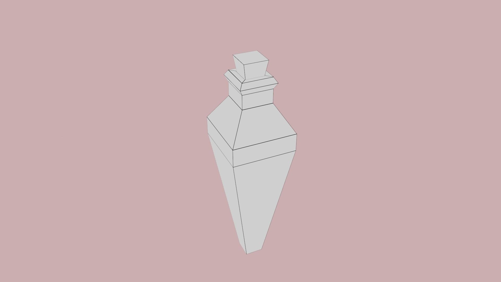 Potion4 set1 Low-poly 3D model_2