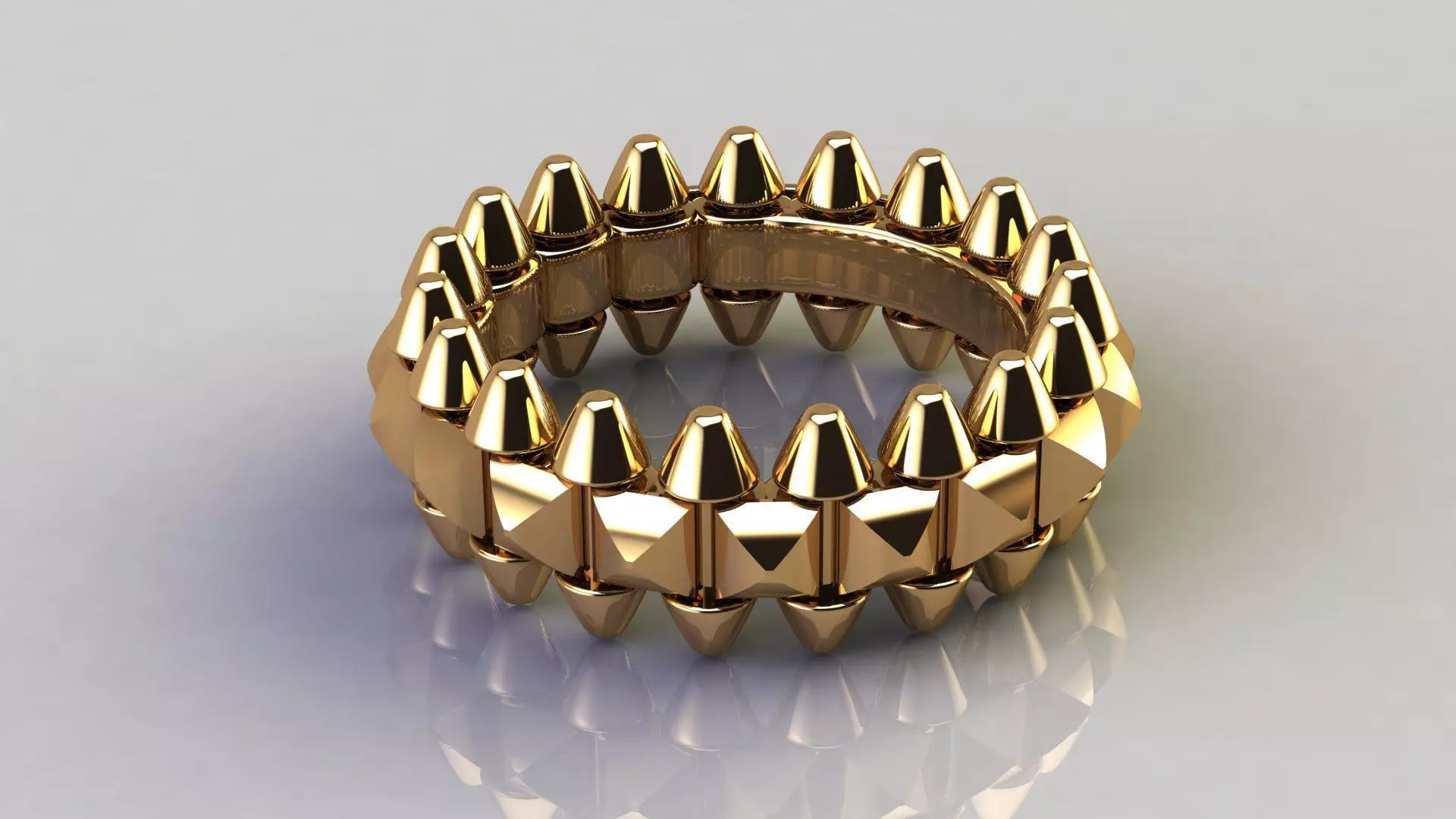 Jewelry ring 3D print model_0
