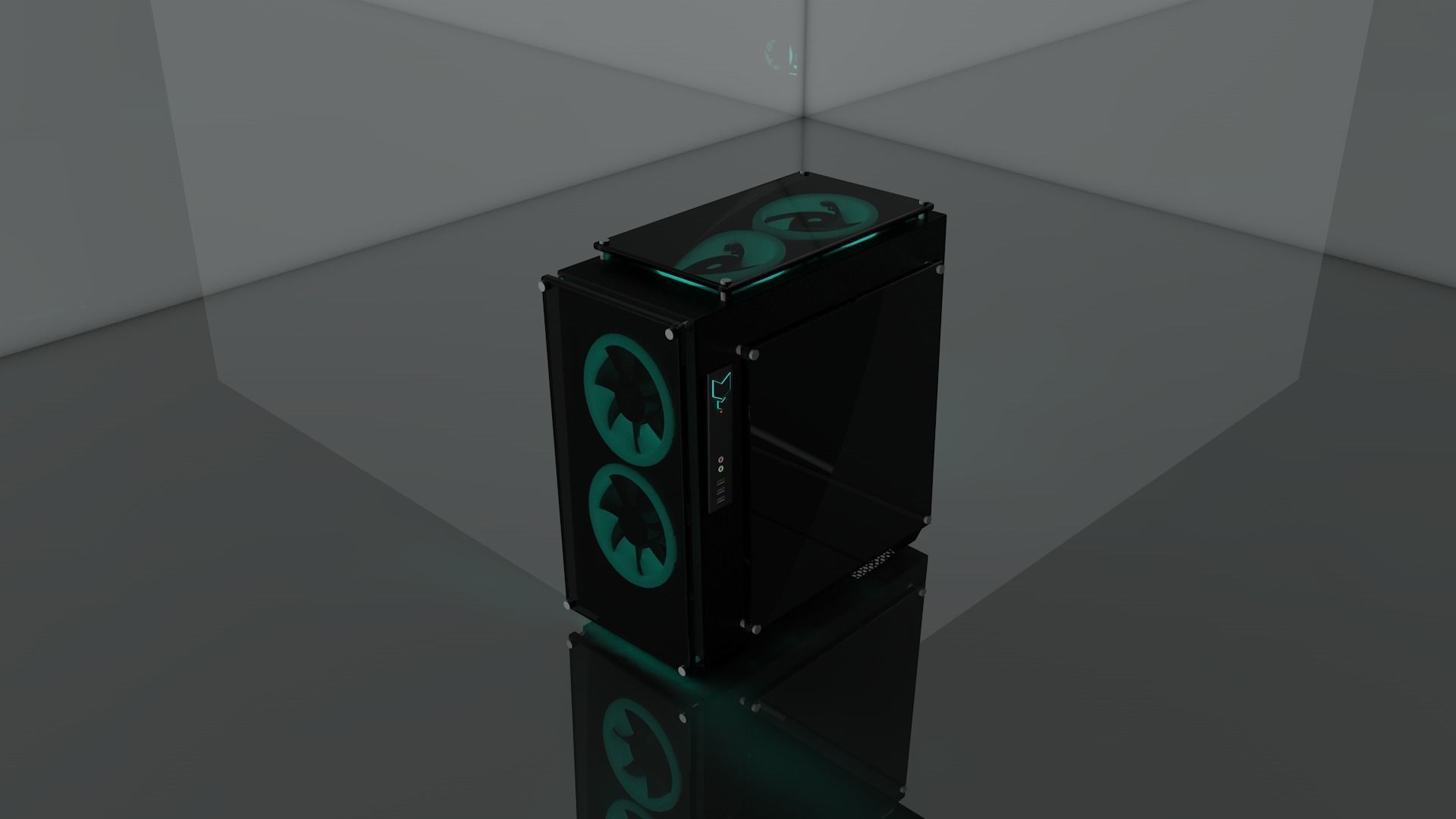 Gaming PC Desktop - Pc Gamer - 3D Model Low-poly 3D model_5