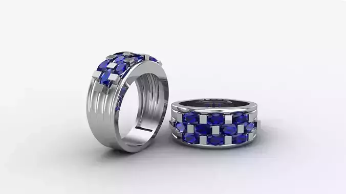 man ring sapphir