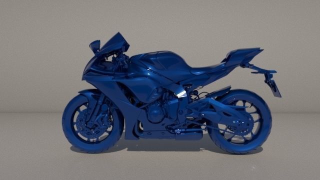 Yamaha YZF R1 2020 3D Model Ready to Print STL File 3D print model_1