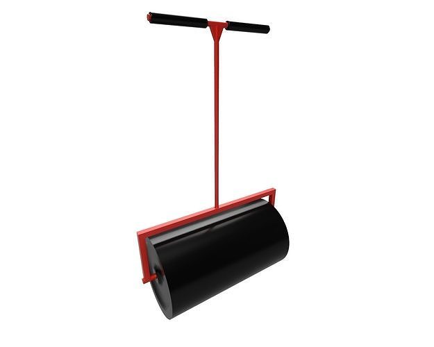 Lawn roller Low-poly 3D model