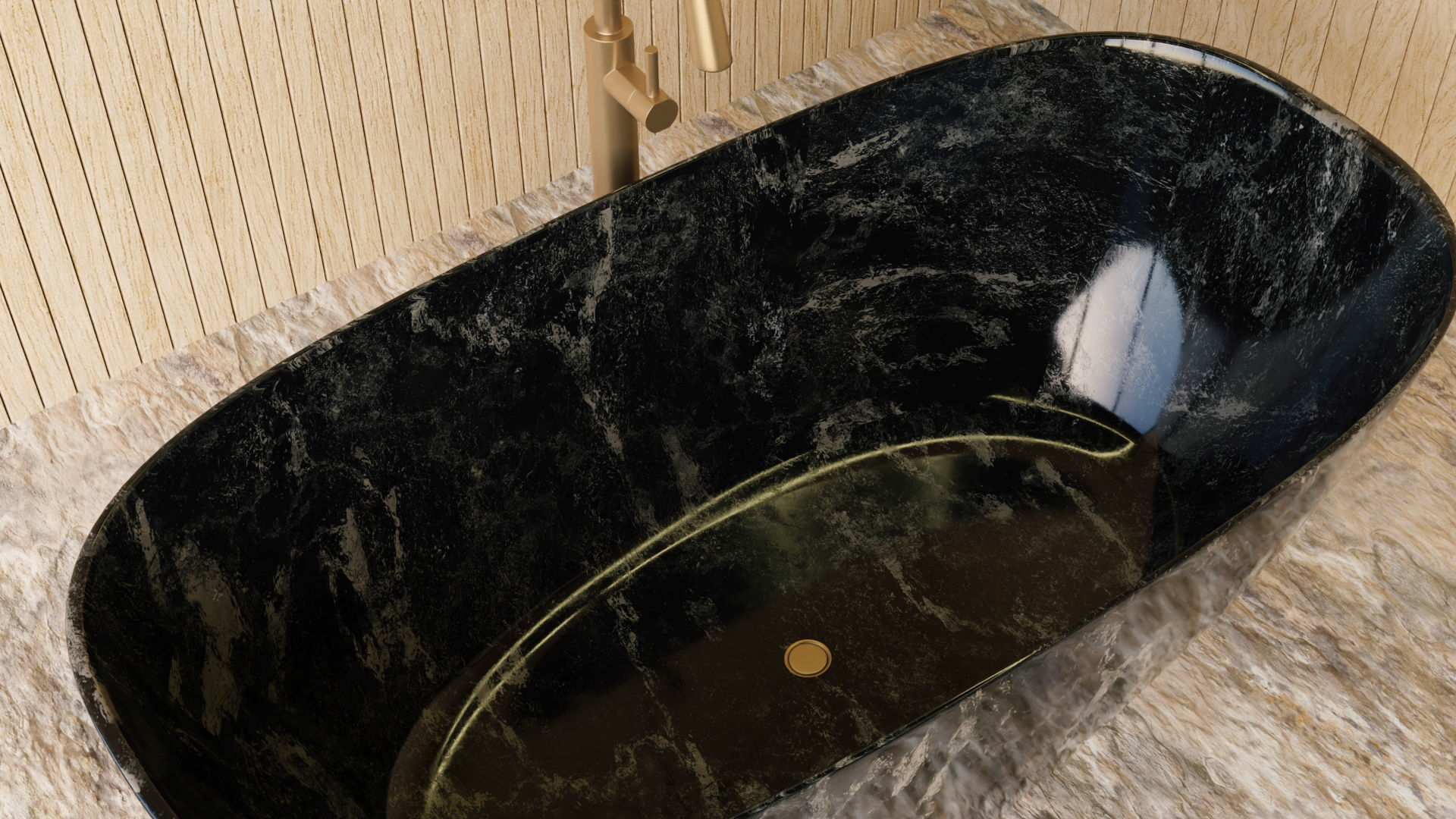 Minimalistic Bathroom Interior 3d Model by Nikdox 3D model_4