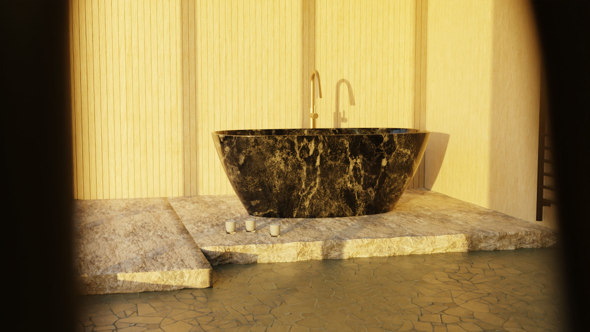 Minimalistic Bathroom Interior 3d Model by Nikdox 3D model_8