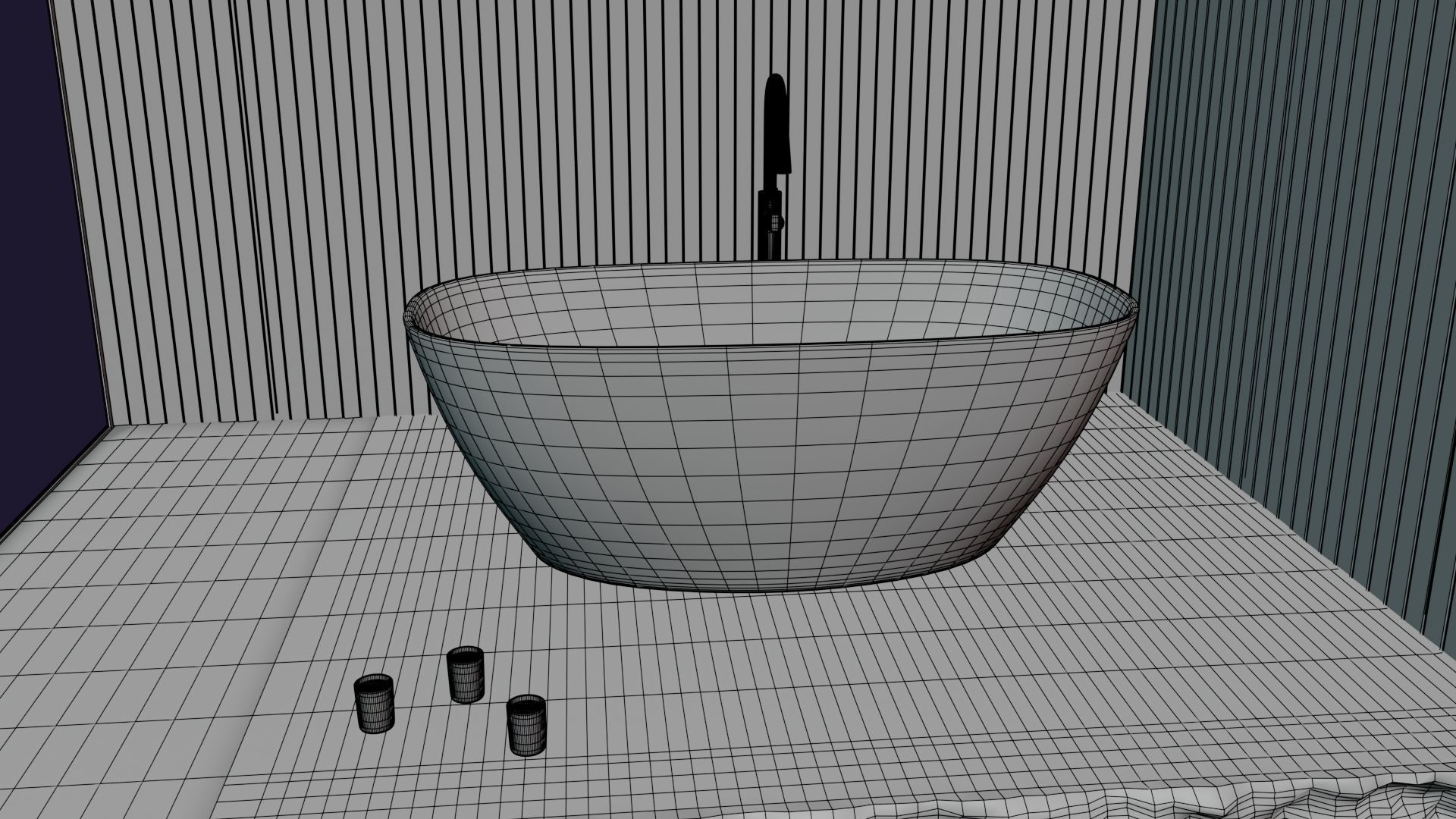 Minimalistic Bathroom Interior 3d Model by Nikdox 3D model_21