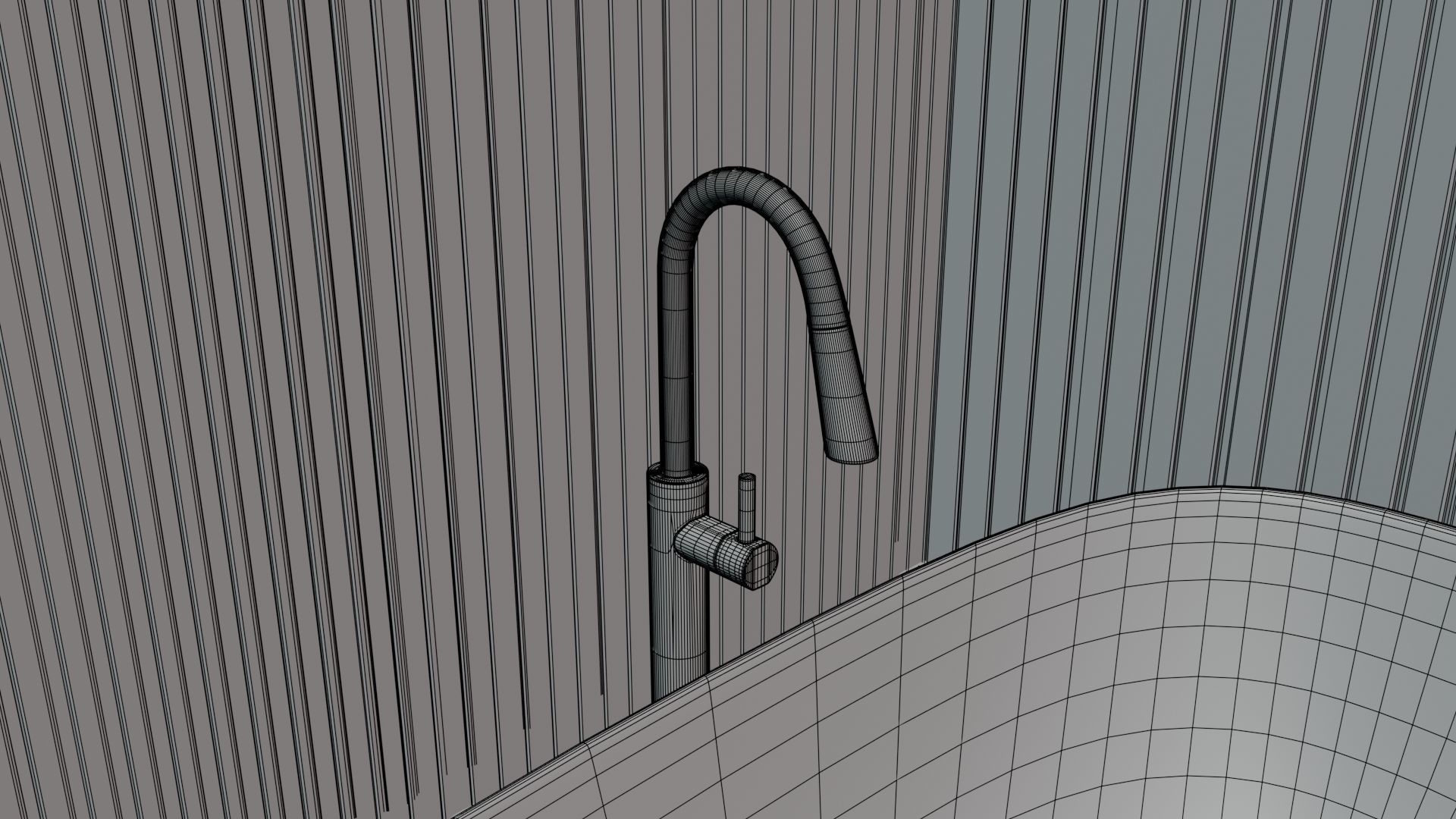 Minimalistic Bathroom Interior 3d Model by Nikdox 3D model_24