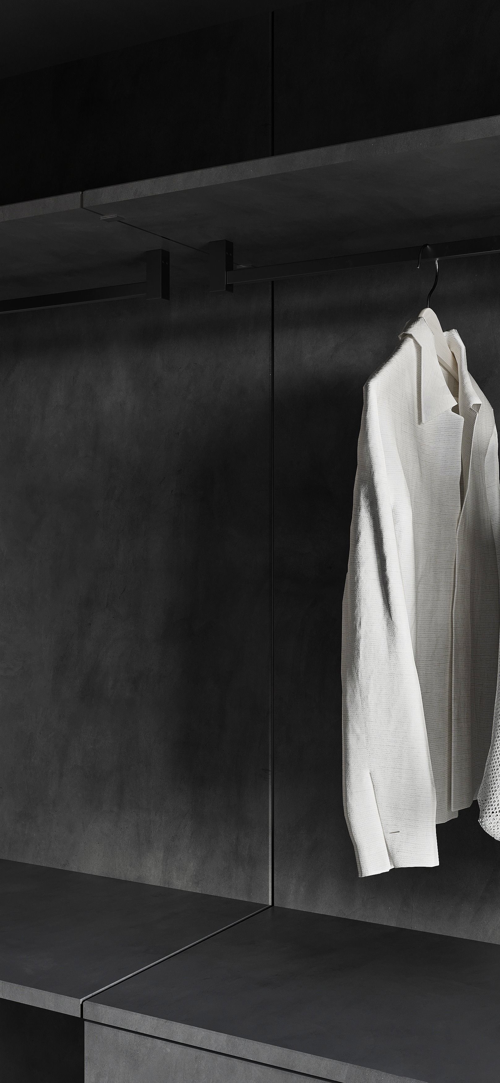 Modern apartment interior design 3d model 3D model_10