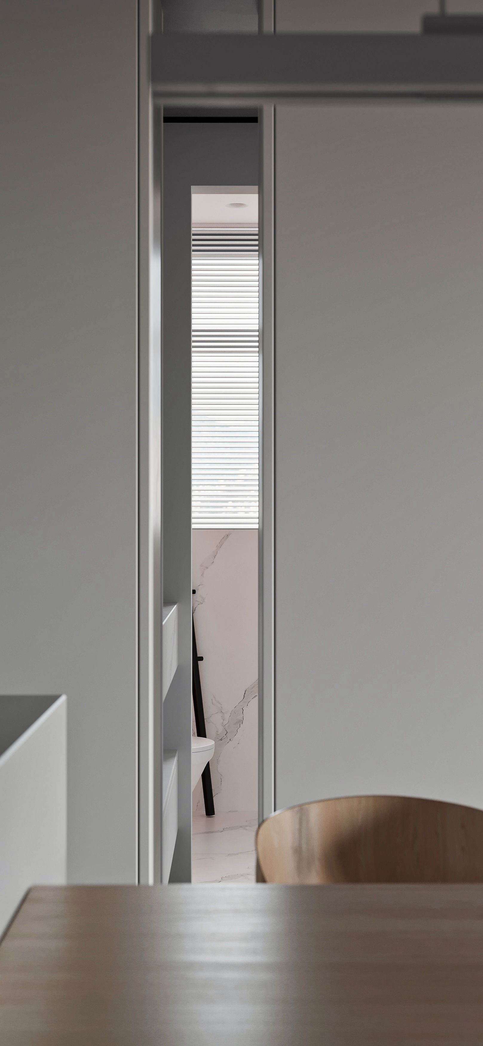 Modern apartment interior design 3d model 3D model_8