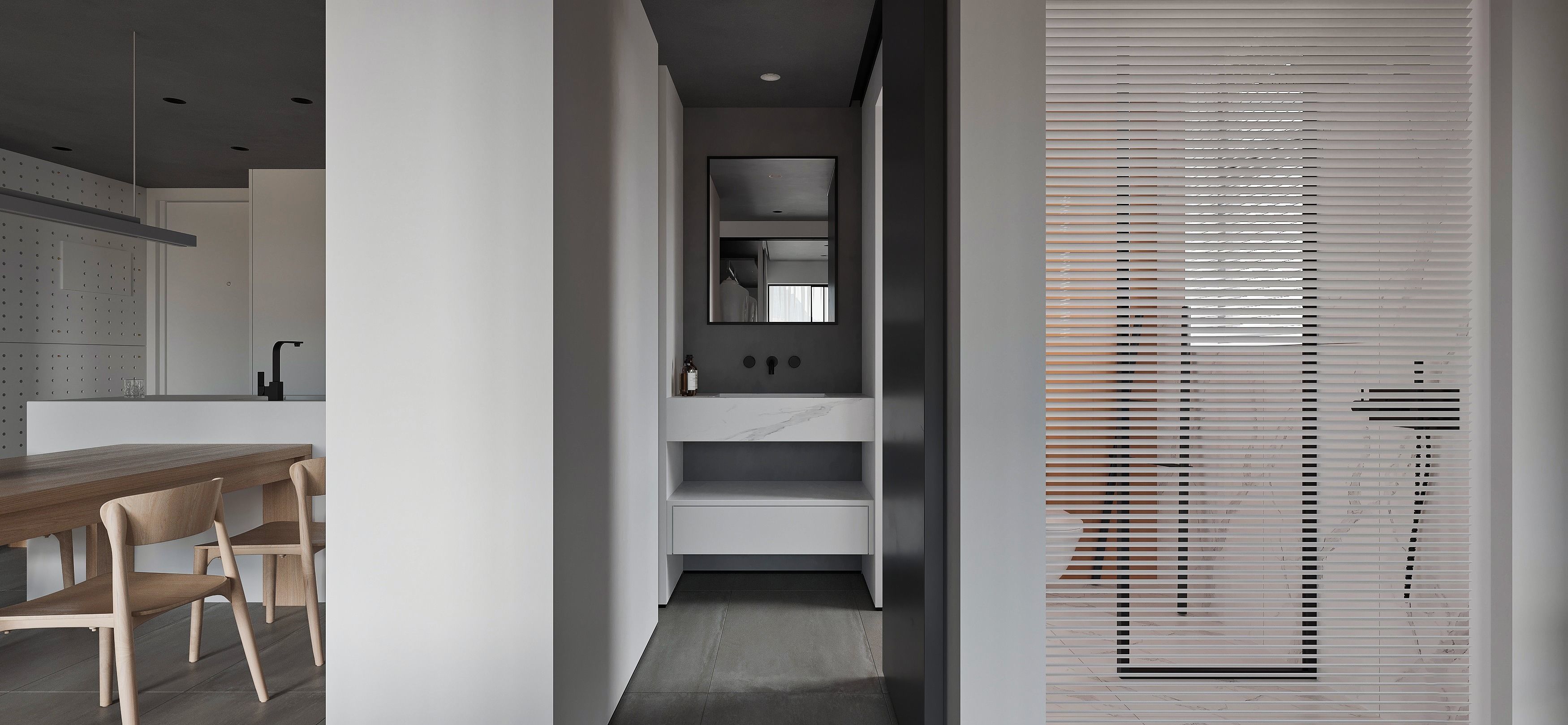 Modern apartment interior design 3d model 3D model_4