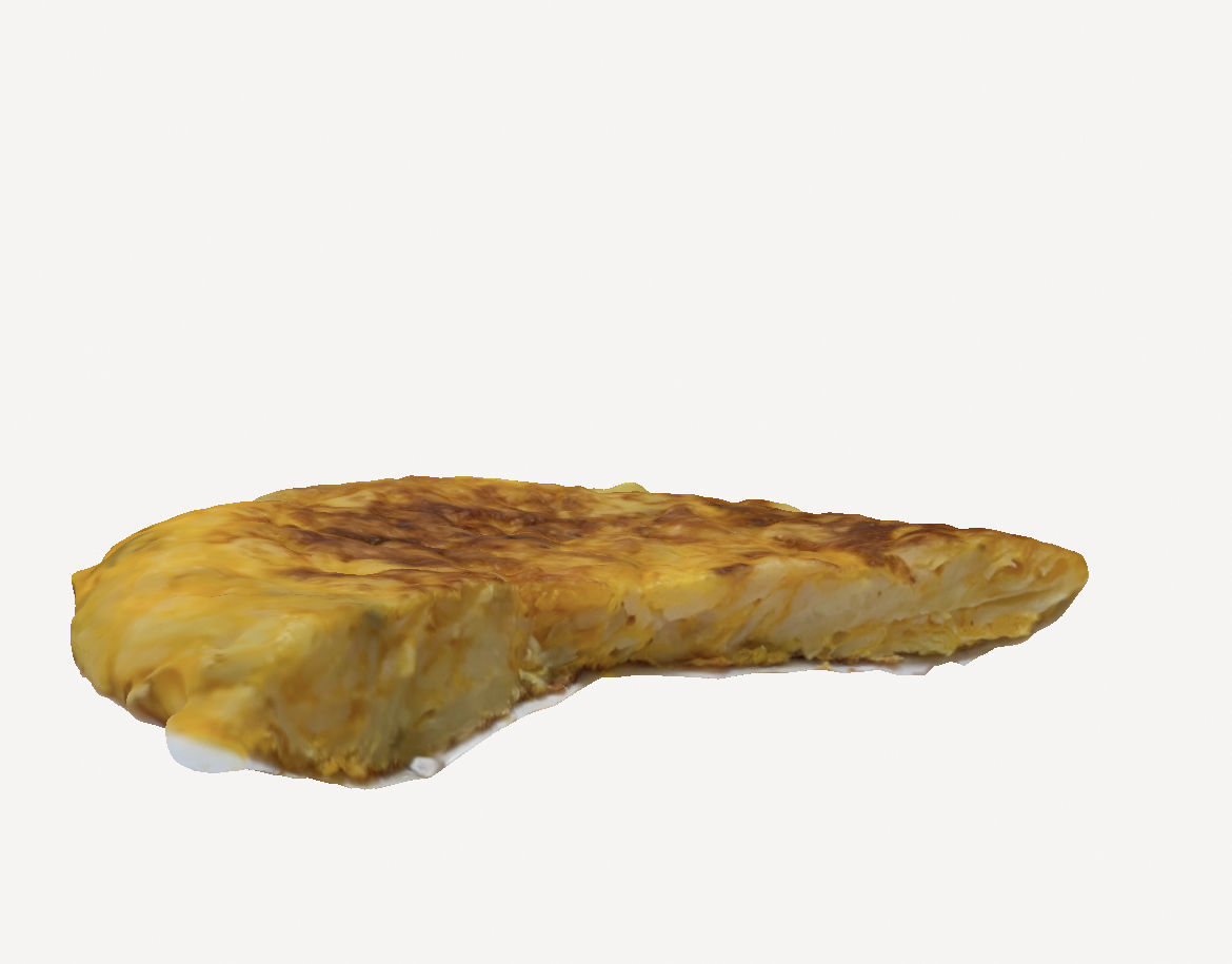 Spanish Tortilla 3D print model_1