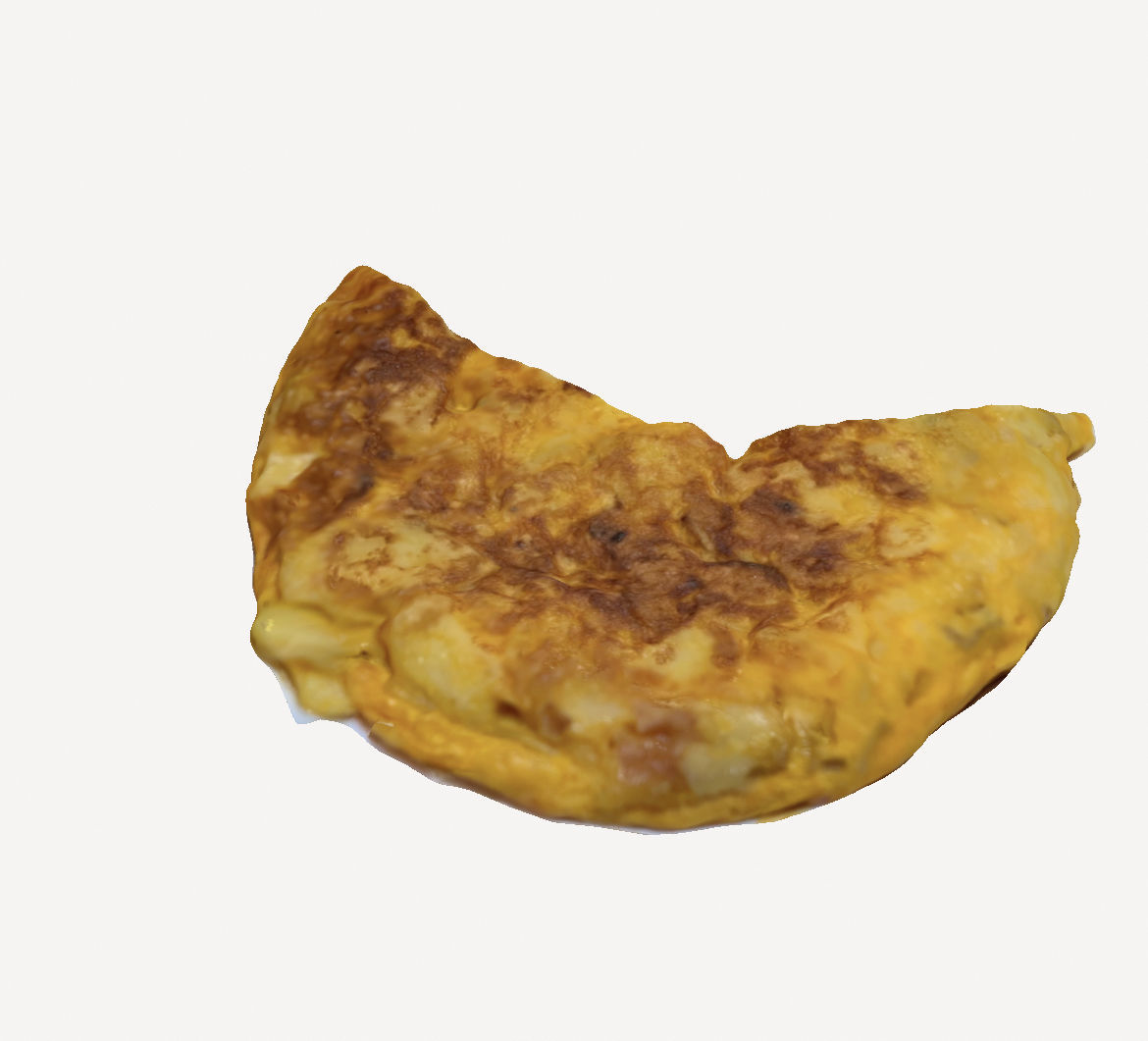 Spanish Tortilla 3D print model_2