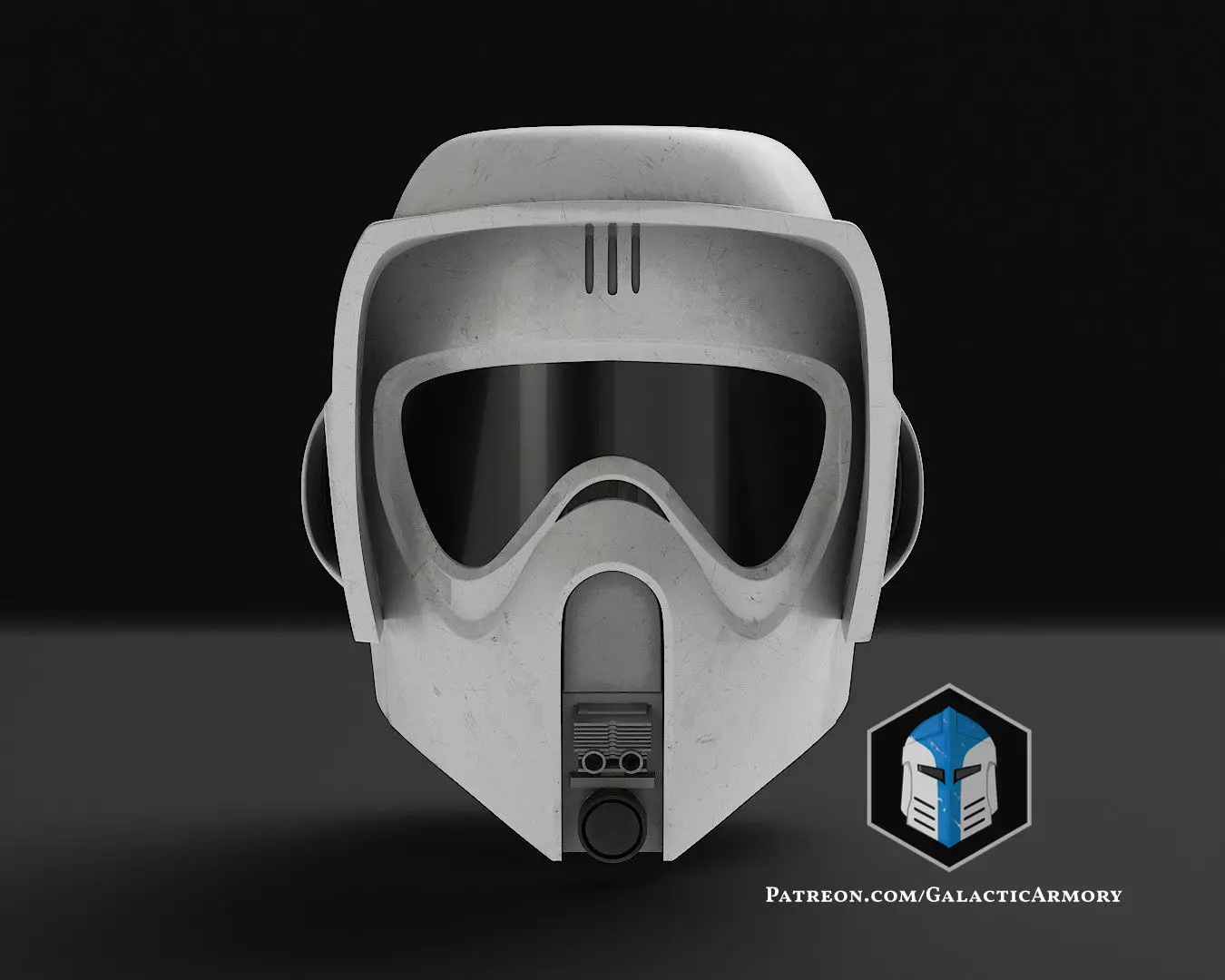 Scout Trooper Helmet - 3D Print Files 3D print model_0
