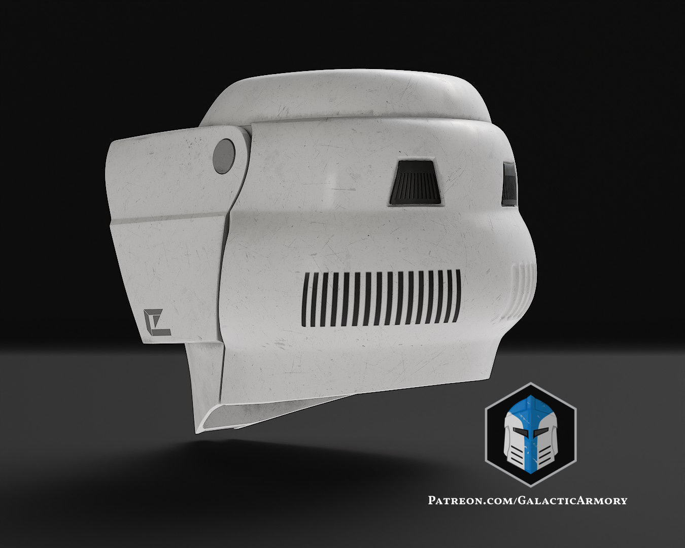 Scout Trooper Helmet - 3D Print Files 3D print model_4
