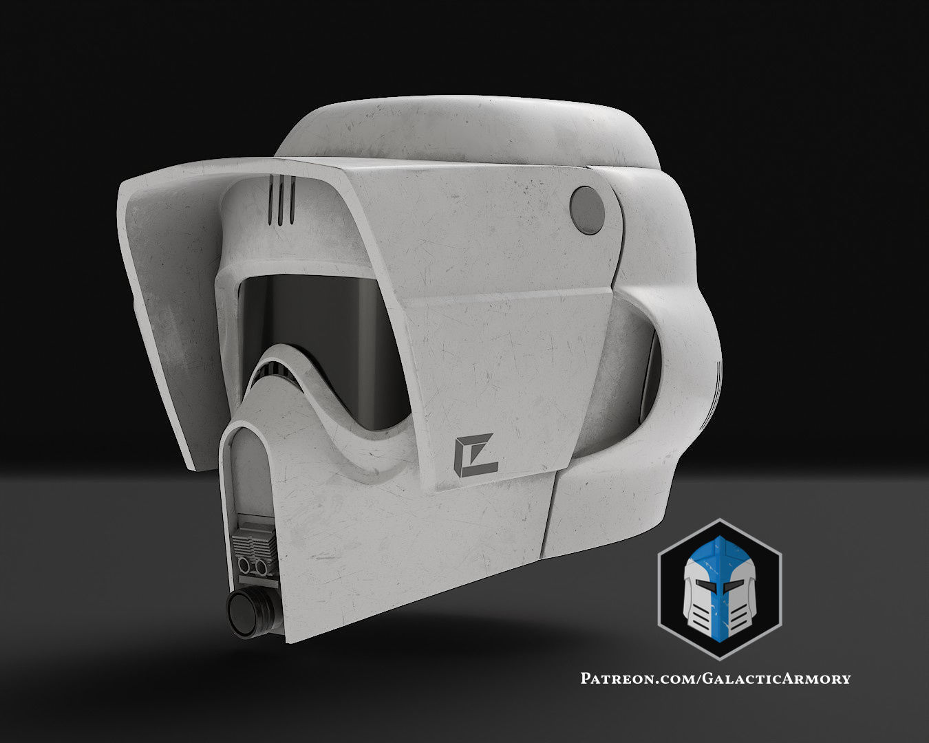 Scout Trooper Helmet - 3D Print Files 3D print model_2