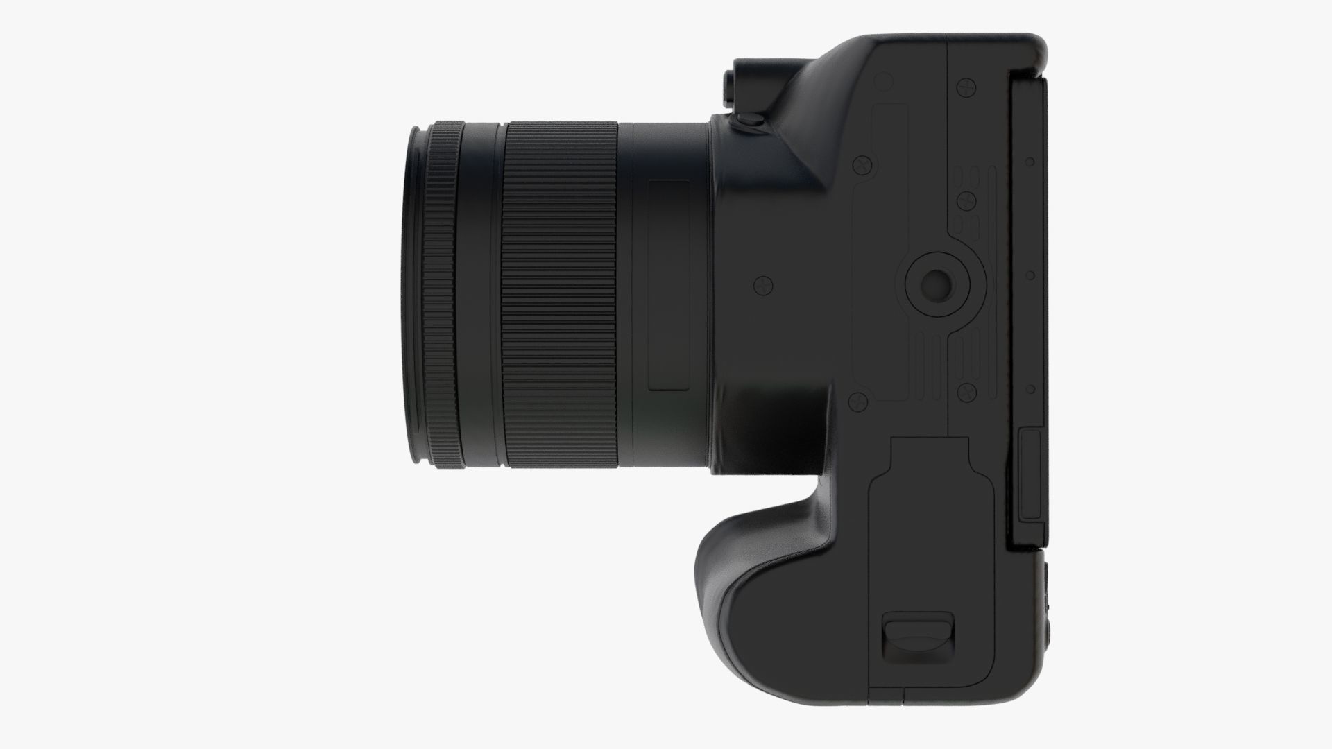 Detailed Realistic Camera 3D model_5