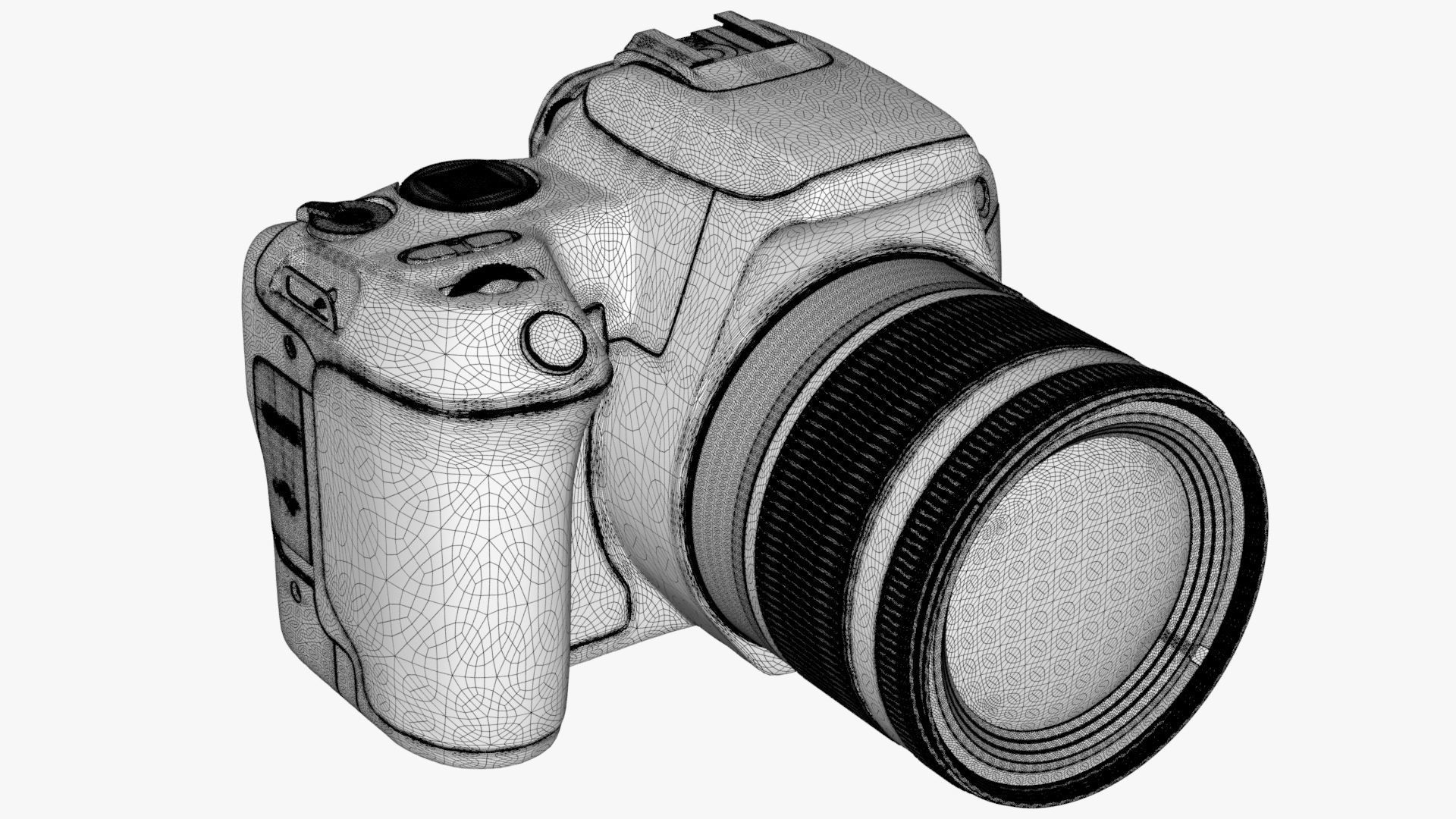 Detailed Realistic Camera 3D model_8