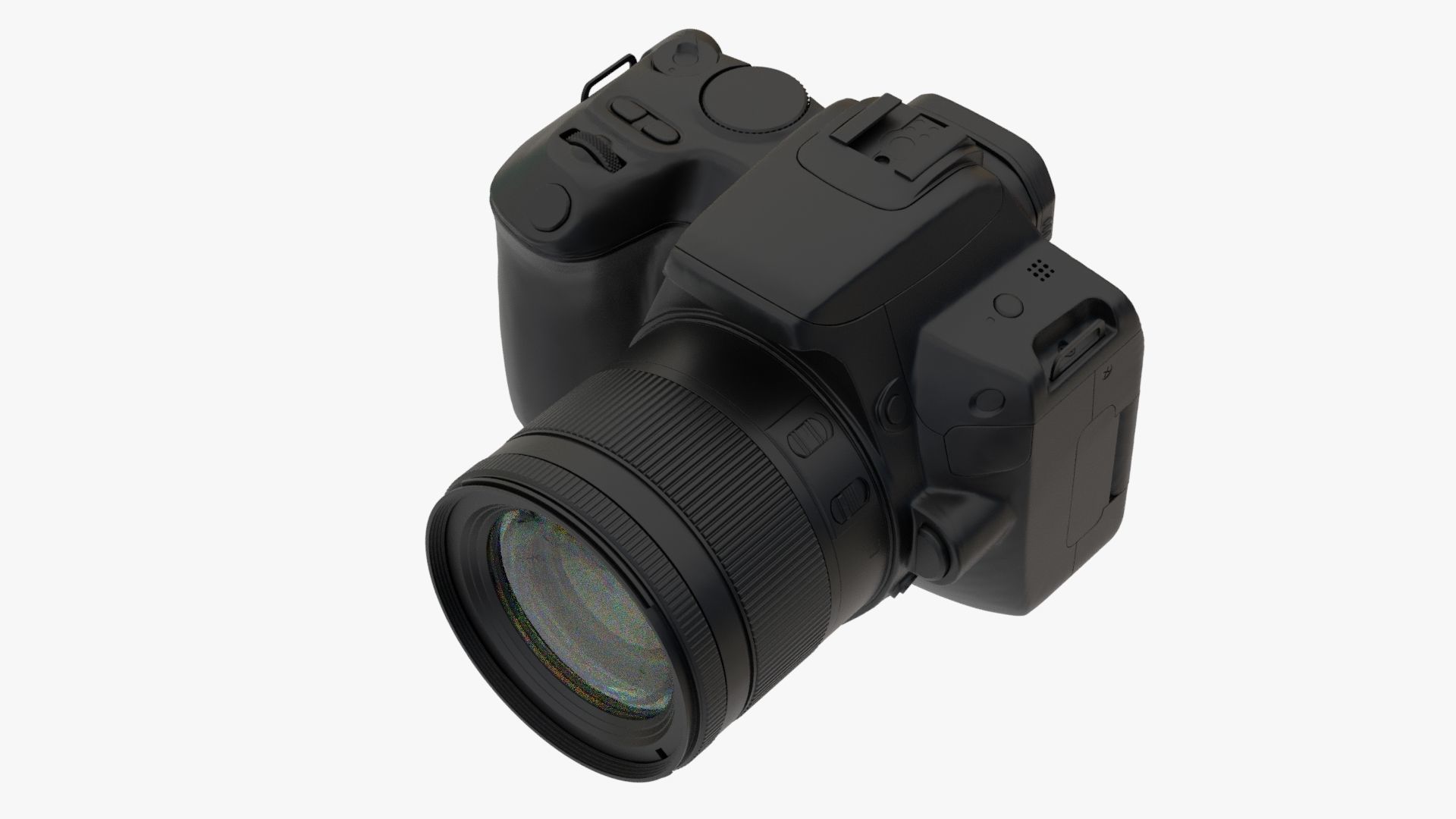 Detailed Realistic Camera 3D model_2