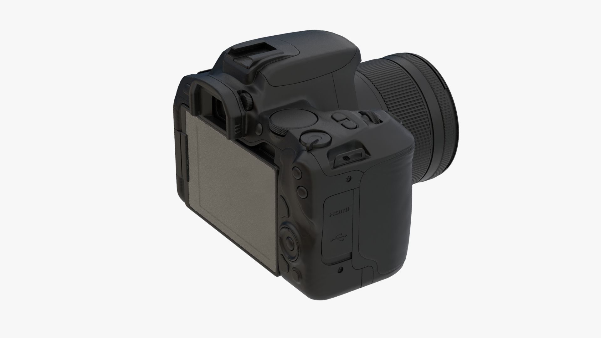 Detailed Realistic Camera 3D model_6