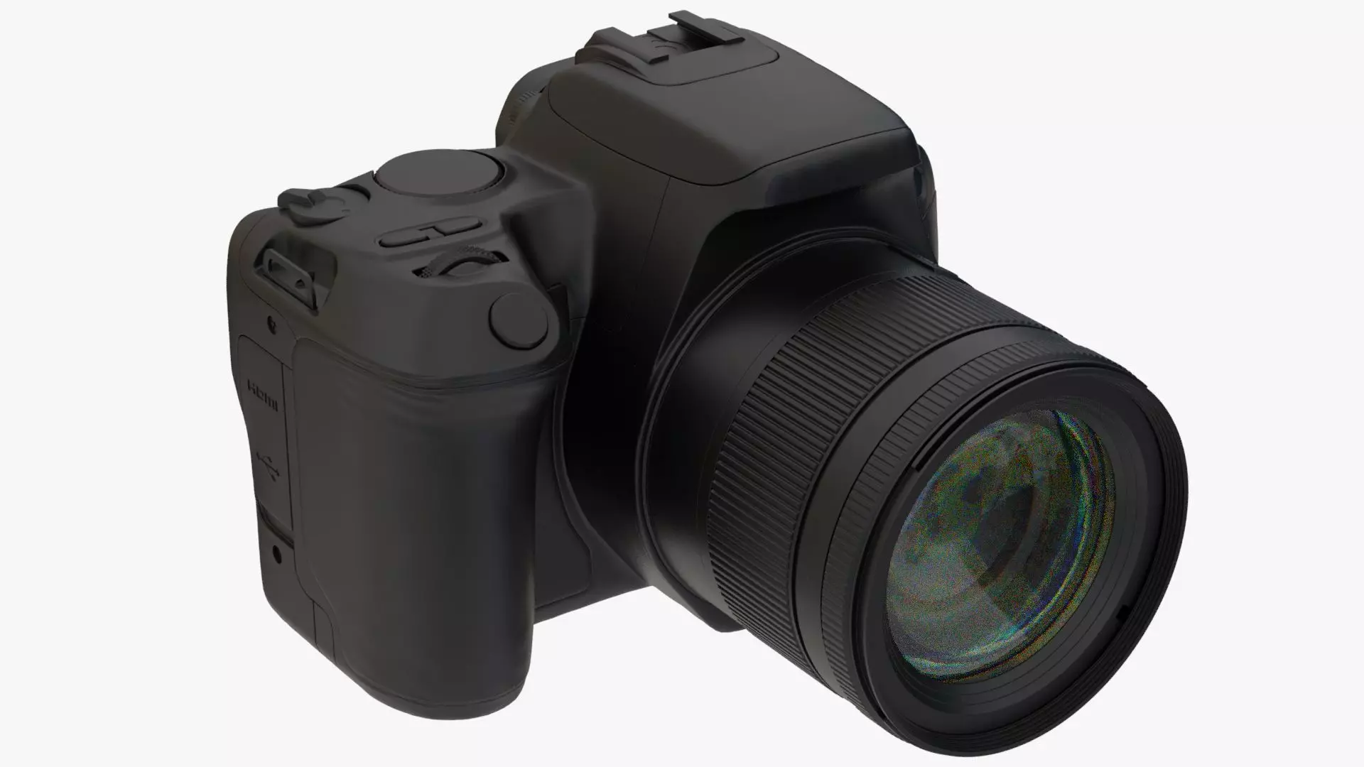Detailed Realistic Camera 3D model_0