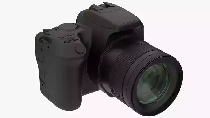 Detailed Realistic Camera 3D model