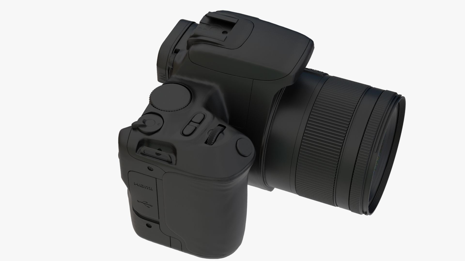 Detailed Realistic Camera 3D model_7